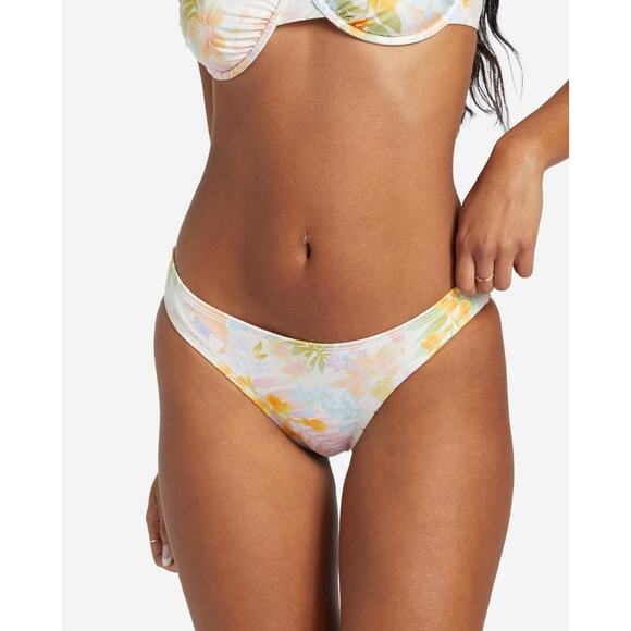 NWT Billabong Peaceful Palms Lowrider Bikini Bottoms Women’s Size L/12 - Picture 2 of 7